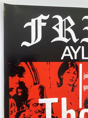 Lot 219 - THE CLASH FRIARS AYLESBURY POSTER - 1982 COMBAT ROCK TOUR.