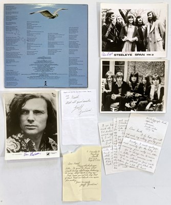 Lot 301 - AUTGRAPHS INC VAN MORRISON  / JIM MCCARTY.