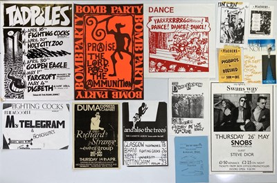 Lot 249 - FIGHTING COCKS, BIRMINGHAM CONCERT POSTER ARCHIVE.