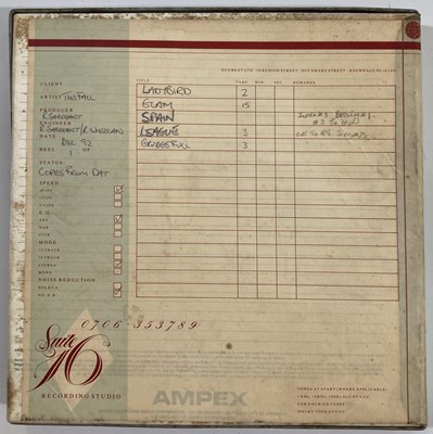Lot 384 - THE FALL - A 1992 INFOTAINMENT SCAN MASTER TAPE REEL.