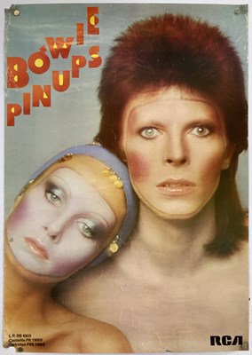 Lot 127 - DAVID BOWIE - PIN UPS ORIGINAL RCA PROMOTIONAL POSTER.