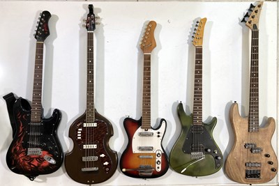 Lot 33 - ELECTRIC GUITARS & ELECTRIC BASSES.