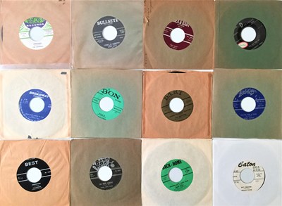 Lot 11 - ORIGINAL US ROCKABILLY/R&R 7" - 'B' LABELS