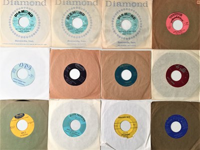 Lot 30 - ROCK N ROLL/ ROCKABILLY/ DOO WOP - 7" COLLECTION (D LETTER LABELS)