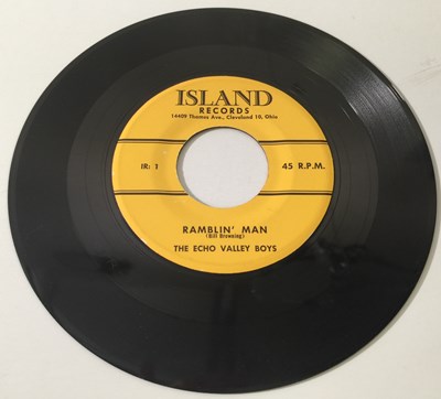Lot 86 - THE ECHO VALLEY BOYS - RAMBLIN' MAN (ISLAND RECORDS)