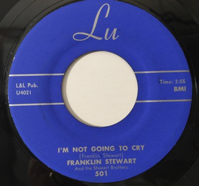 Lot 215 - FRANKLIN STEWART - I'M NOT GOING TO CRY / THAT LONG BLACK TRAIN (LU - 501)