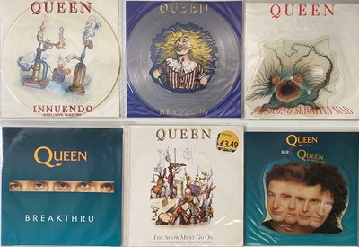 Lot 37 - QUEEN - UK 12"/LP COLLECTION (PLUS SHAPED 7")
