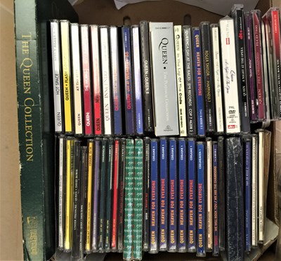 Lot 39 - QUEEN - CD COLLECTION (PLUS MEMORABILIA/DVDs/VHS)