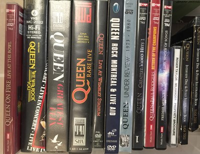 Lot 39 - QUEEN - CD COLLECTION (PLUS MEMORABILIA/DVDs/VHS)