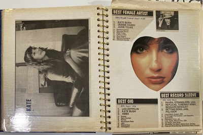 Lot 30 - KATE BUSH SCRAPBOOKS INC CONCERT PHOTOGRAPHS.