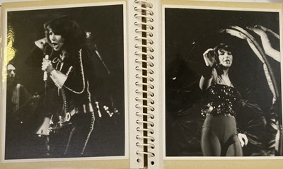 Lot 30 - KATE BUSH SCRAPBOOKS INC CONCERT PHOTOGRAPHS.