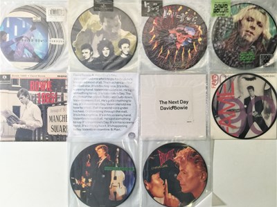 Lot 44 - DAVID BOWIE - 7" COLOURED VINYL/PICTURE DISC COLLECTION