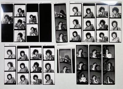 Lot 387 - JIMI HENDRIX - ORIGINAL CONTACT SHEETS BY HARRY GOODWIN.