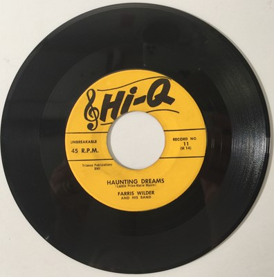 Lot 63 - FARRIS WILDER - HAUNTING DREAMS/ IT'S ALL YOUR FAULT 7" (US ROCKABILLY - Hi-Q 11)