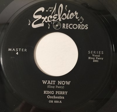 Lot 34 - KING PERRY ORCHESTRA - FAT MAMA / WAIT NOW (EXCELSIOR RECORDS - 4)