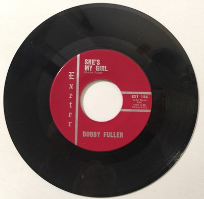 Lot 35 - BOBBY FULLER - SHE'S MY GIRL / I FOUGHT THE LAW (EXETER - EXT 124)