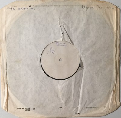 Lot 46 - DAVID BOWIE - ABSOLUTE BEGINNERS 12" (ORIGINAL UK WHITE LABEL TEST PRESSING - VIRGIN VS 83812)