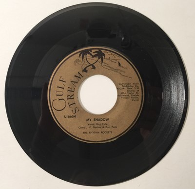 Lot 54 - THE RHYTHM ROCKETS - MY SHADOW/ LUCKY DAY 7" (US ROCK & ROLL - GULF U-6655)