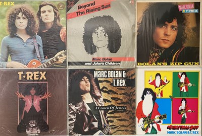 Lot 48 - T REX/ MARC BOLAN - LP/ 7" COLLECTION