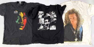Lot 103 - MUSIC T-SHIRTS  - INC PRINCE / BOB MARLEY.