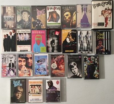 Lot 60 - DAVID BOWIE - CASSETTE COLLECTION