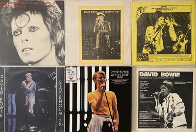Lot 65 - DAVID BOWIE - PRIVATE PRESSING LPs