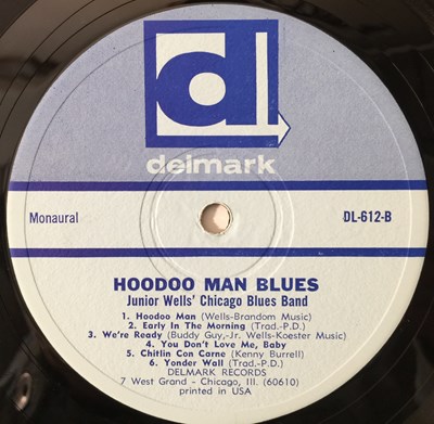 Lot 16 - JUNIOR WELLS' CHICAGO BLUES BAND - HOODOO MAN BLUES (US OG MONO - DL-612)