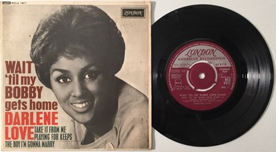 Lot 18 - DARLENE LOVE - WAIT 'TIL MY BOBBY GETS HOME 7" (RE-U 1411)