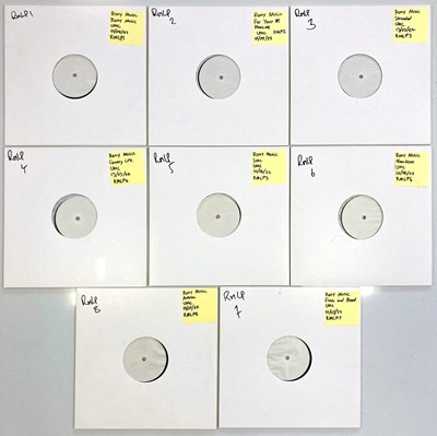 Lot 66 - ROXY MUSIC - COMPLETE STUDIO LP COLLECTION - WHITE LABEL TEST PRESSINGS -  2022 RELEASES (UMC).
