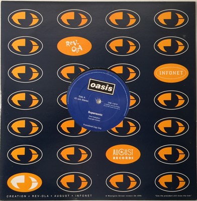 Lot 11 - OASIS - SUPERSONIC 12" PROMO (CREATION CRE176TP)