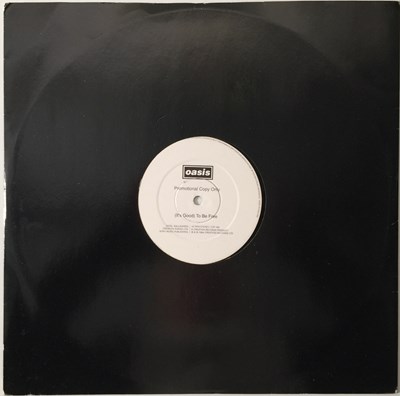 Lot 14 - OASIS - (IT'S GOOD) TO BE FREE S/SIDED 12" PROMO (CREATION - CTP 195)
