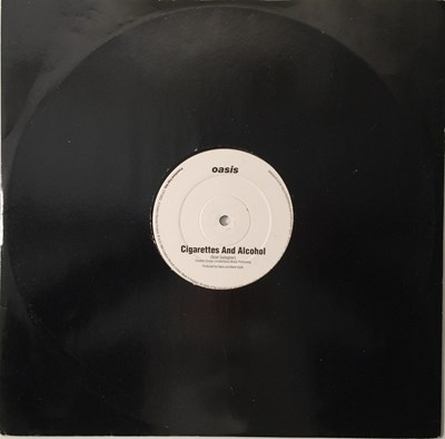 Lot 15 - OASIS - CIGARETTES AND ALCOHOL S/SIDED 12" PROMO (CREATION - CTP 190CL)
