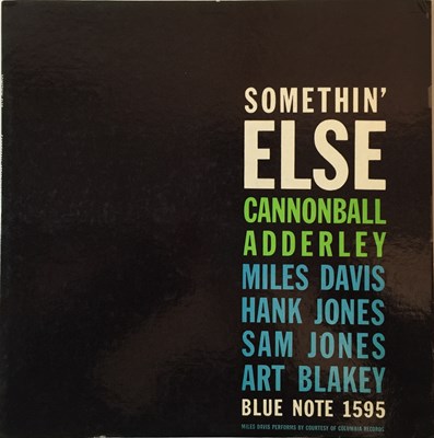 Lot 151 - CANNONBALL ADDERLEY - SOMETHIN' ELSE LP (2ND...