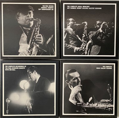 Lot 80 - JAZZ SAX LEGENDS - MOSAIC CD BOX SETS