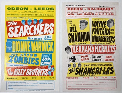 Lot 108 - ROCK AND ROLL HANDBILLS - INC ZOMBIES.