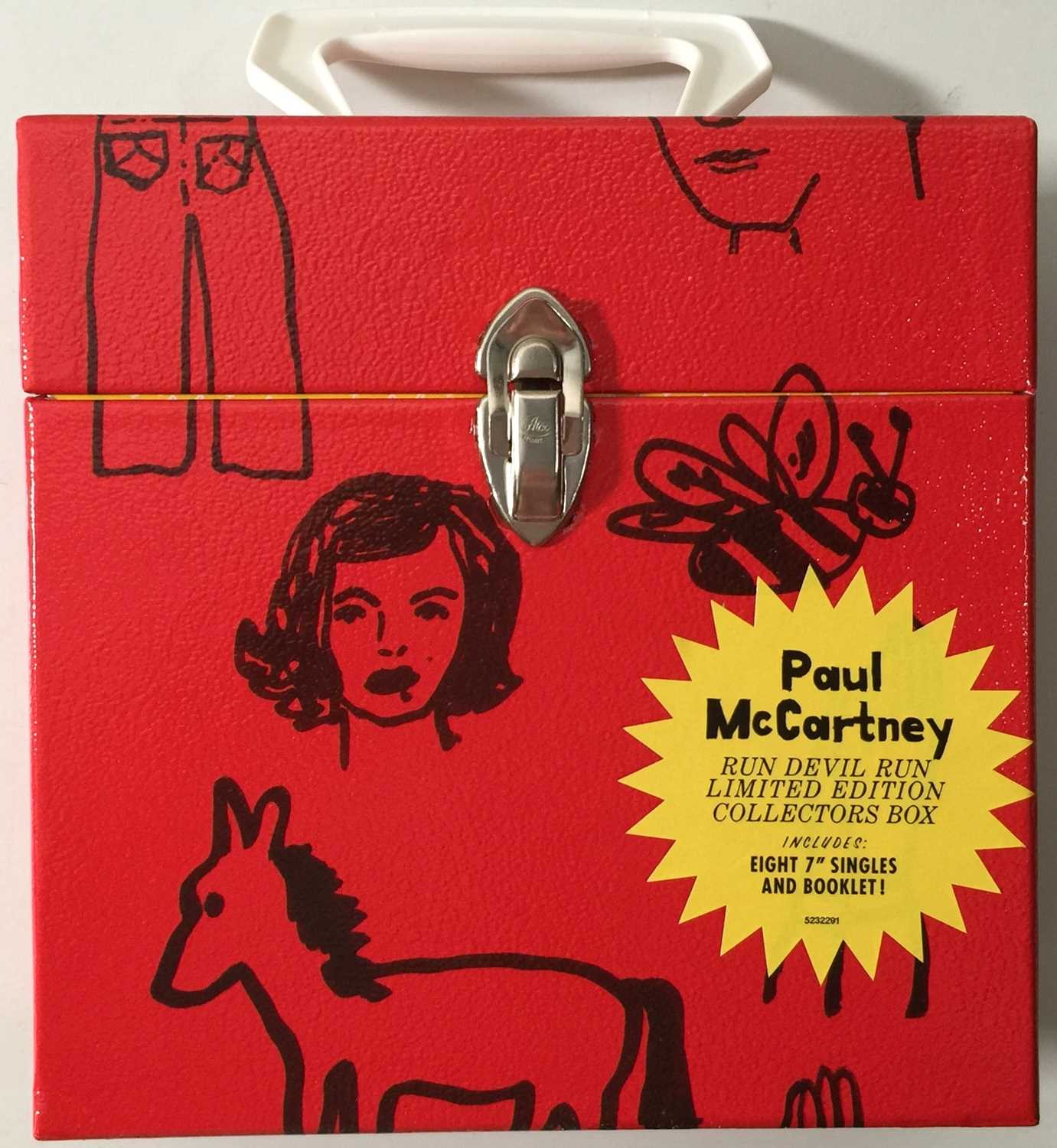 Lot 11 - PAUL MCCARTNEY - RUN DEVIL RUN (LIMITED EDITION 7" BOX SET - 5232291).