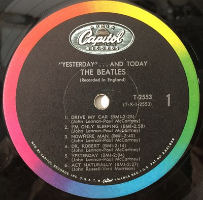 Lot 12 - THE BEATLES - YESTERDAY AND TODAY 'BUTCHER COVER' (ORIGINAL US 3RD STATE MONO COPY - T 2553)