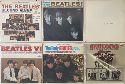 Lot 42 - THE BEATLES - US PRESSING LPs (MAINLY EARLY CAPITOL 'RAINBOW' LABELS)