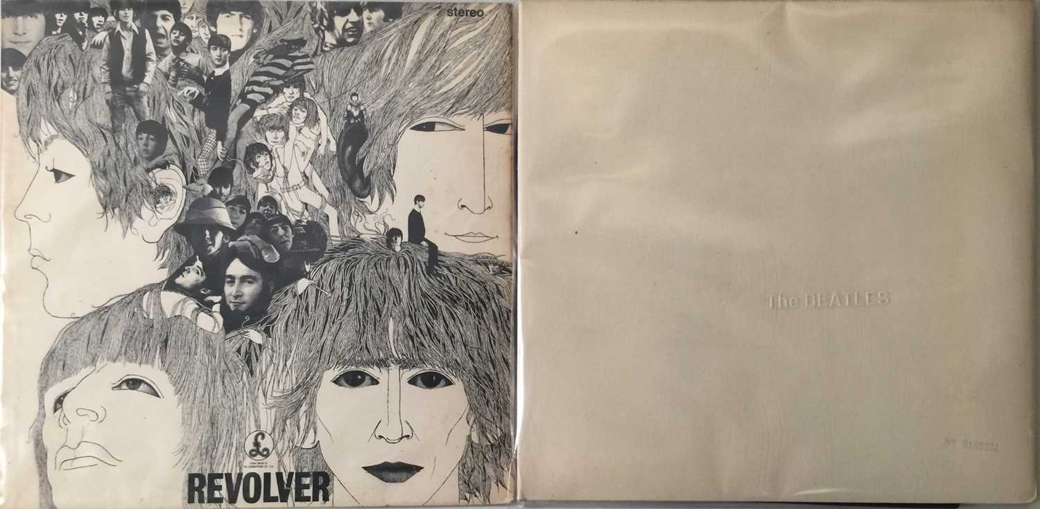 Lot 83 - THE BEATLES - REVOLVER/WHITE ALBUM (ORIGINAL UK PRESSING COPIES)
