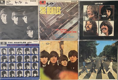 Lot 92 - THE BEATLES - COMPLETE STUDIO LP RUN (EARLY/ORIGINAL UK PRESSINGS)