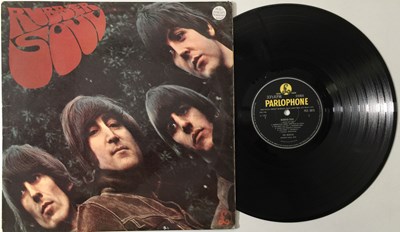 Lot 102 - THE BEATLES - RUBBER SOUL LP - ORIGINAL UK 'NORWEIGIAN WOOD' MISSPELLING COPY (STEREO PCS 3075)