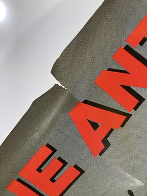 Lot 32 - ADAM ANT MEMORABILIA.