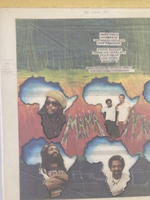 Lot 36 - PETER TOSH - ORIGINAL LP ARTWORK FOR 'MAMA AFRICA'.