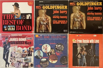 Lot 43 - JAMES BOND SOUNDTRACK - LPs