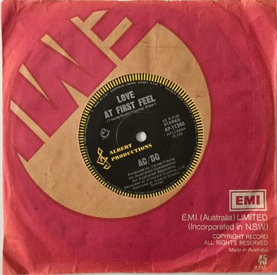 Lot 303 - AC/DC - LOVE AT FIRST FEEL/ PROBLEM CHILD 7" (AUSTRALIAN PRESS - AP-11340)