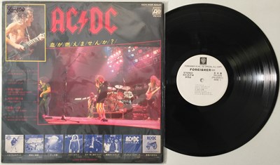 Lot 332 - FOREIGNER VS AC/DC - SPECIAL DJ COPY LP (JAPANESE PROMO PRESS - PS-205)