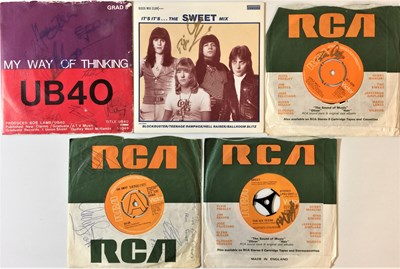 Lot 48 - UB40/ THE SWEET - SIGNED 7"