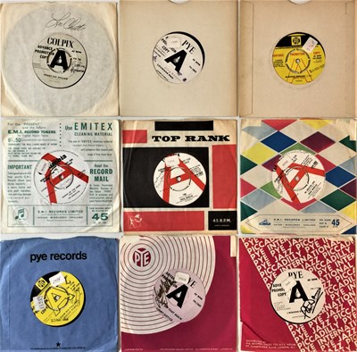 Lot 49 - SIGNED 60s 7" DEMOS