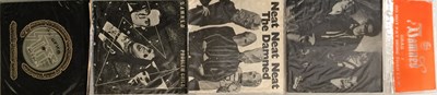 Lot 37 - THE DAMNED - GRAB 2 STIFF SINGLES FOUR PACK