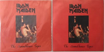 Lot 224 - IRON MAIDEN - THE SOUNDHOUSE TAPES 7" PACK (UK ORIGINAL + REISSUE)